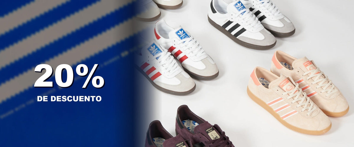 20% de descuento en Adidas y Fred Perry