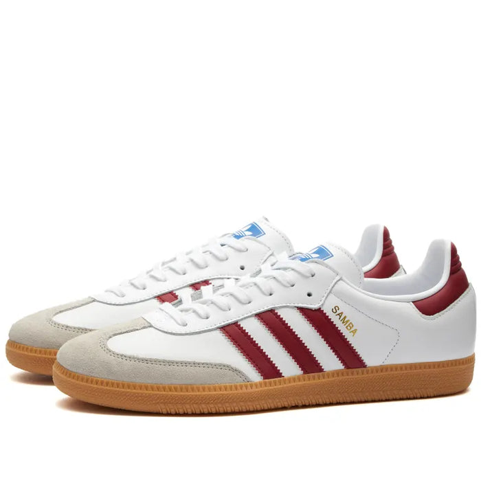 Adidas Samba OG IF 3813 Cloud White / Collegiate Burgundy
