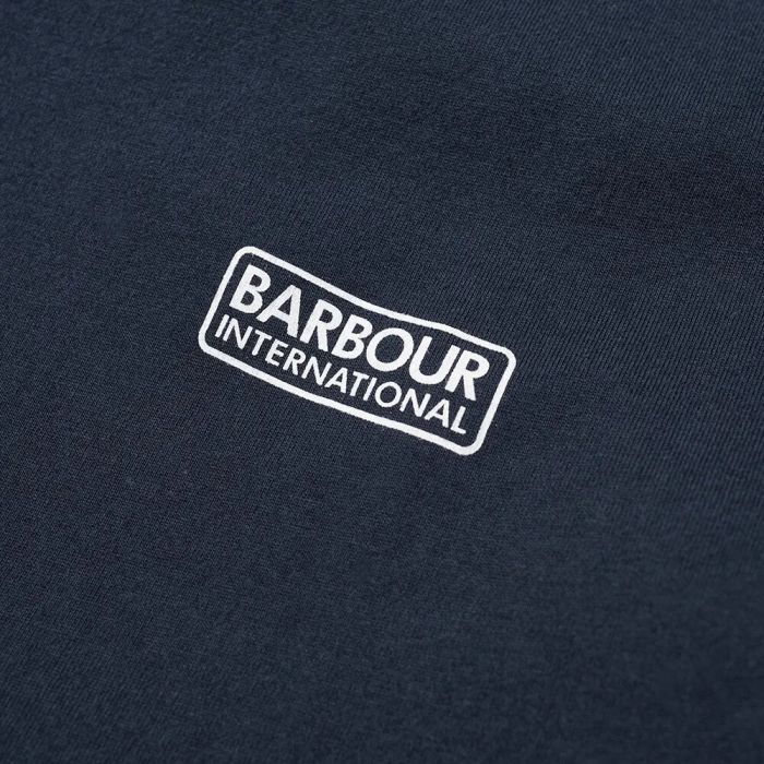 Barbour International Essential Crew Sweatshirt Navy