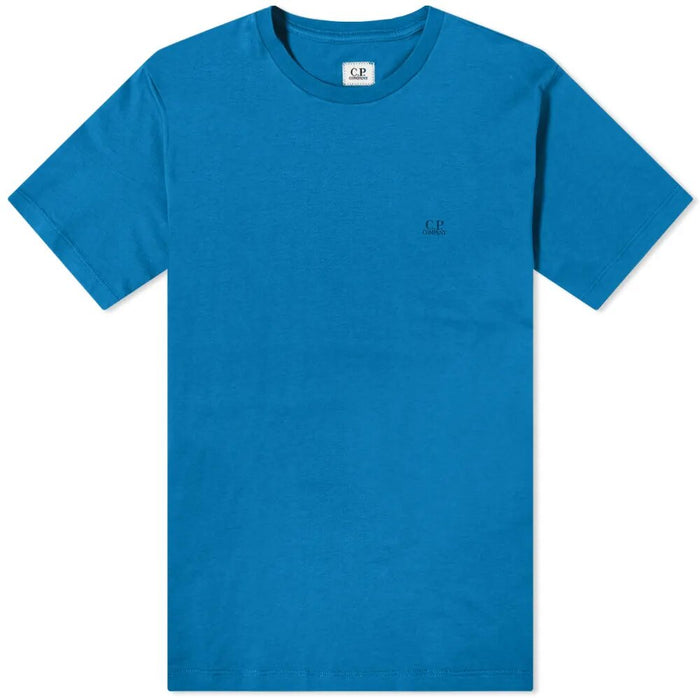 C.P. Company 30/1 Jersey Small Logo T-Shirt Lyons Blue