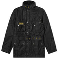 Barbour International Slim International Wax Jacket Black
