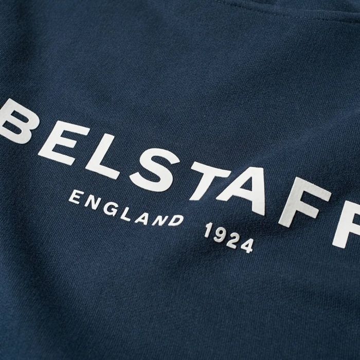 Belstaff 1924 Hoodie Dark Ink Off White