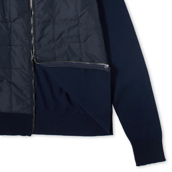 Belstaff New Kelby Zip Cardigan Washed Navy