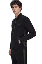 Fred Perry Contrast Tape Bomber Jacket J9046