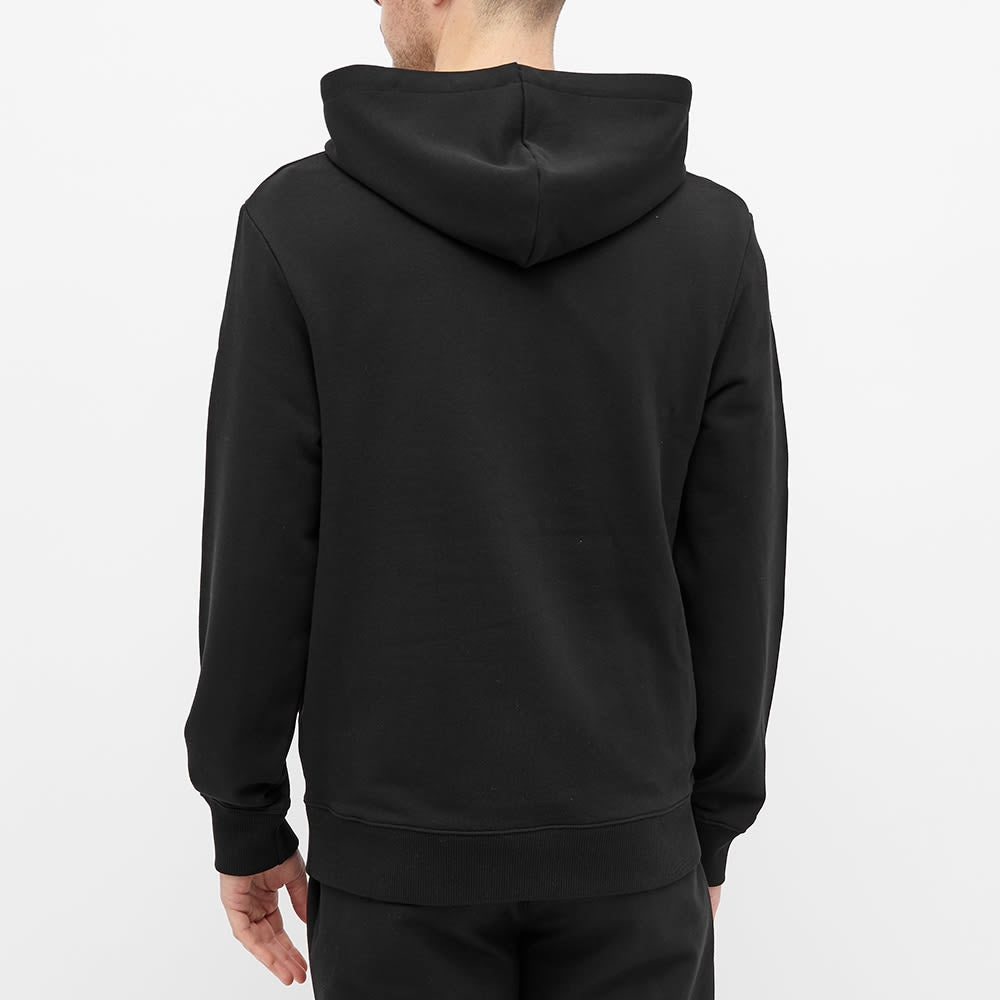 Fred Perry Embroidered Hooded Sweatshirt Black