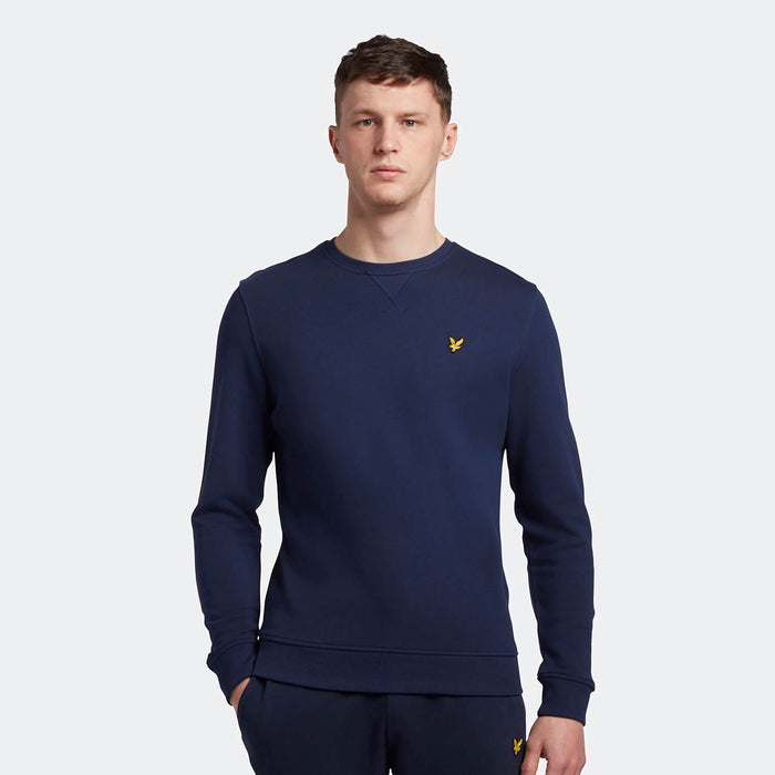 Lyle & Scott Men's Crew Neck Sweatshirt Navy