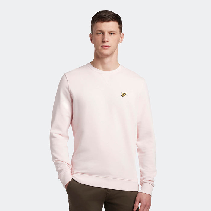 Lyle & Scott Men's Crew Neck Sweatshirt Light Pink