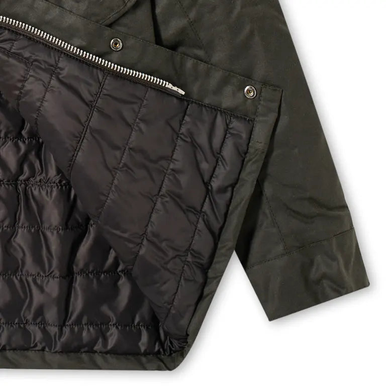 Barbour International New SL International Wax Jacket Sage Green