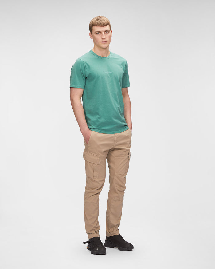 C.P. Company Stretch Sateen Cargo Pants Cobblestone Brown
