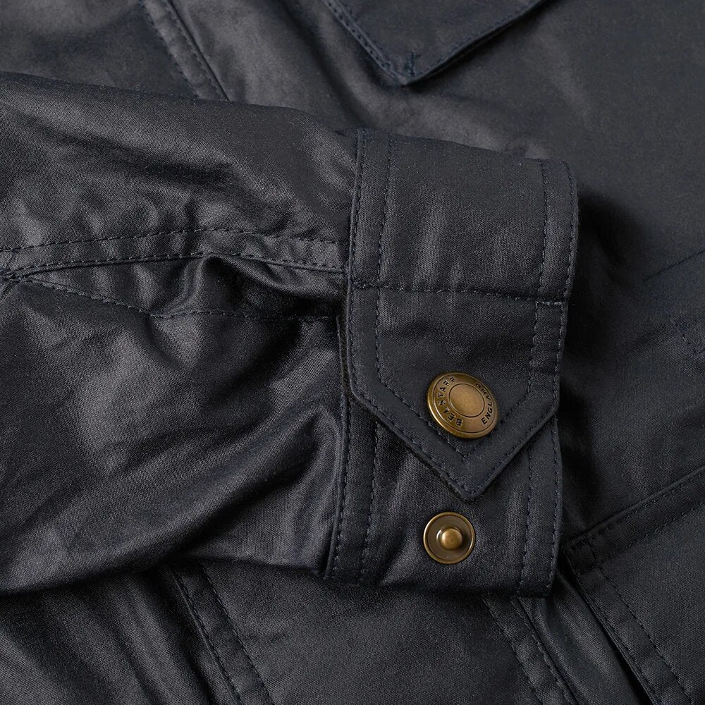 Belstaff Fieldmaster Jacket Waxed Cotton Dark Navy