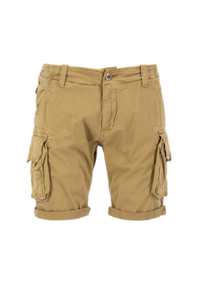 Alpha Industries Crew Cargo Short Khaki
