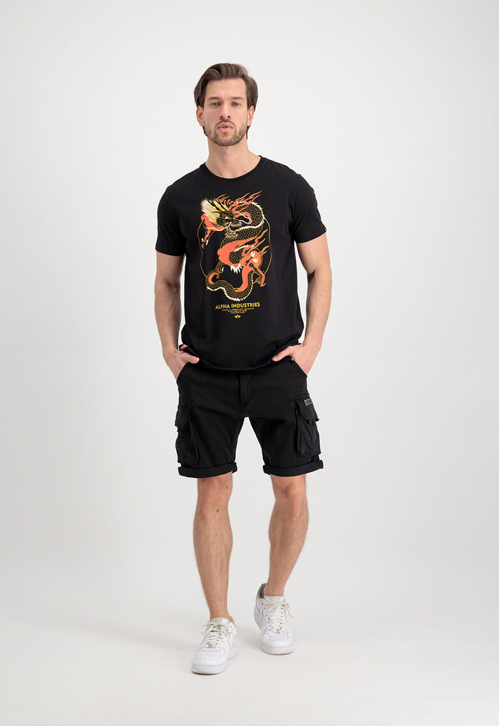 Alpha Industries Crew Cargo Short Black