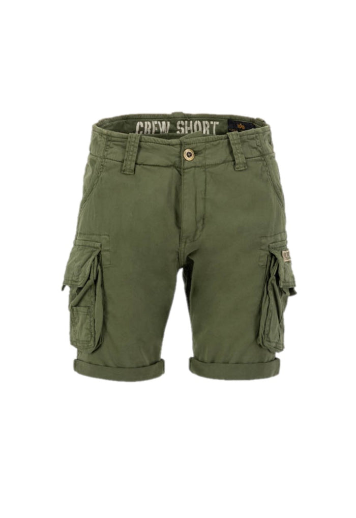 Alpha Industries Crew Cargo Short Dark Olive