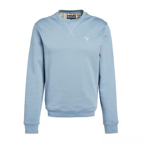 Barbour Ridsdale Crew-Neck Sweatshirt Washed Blue