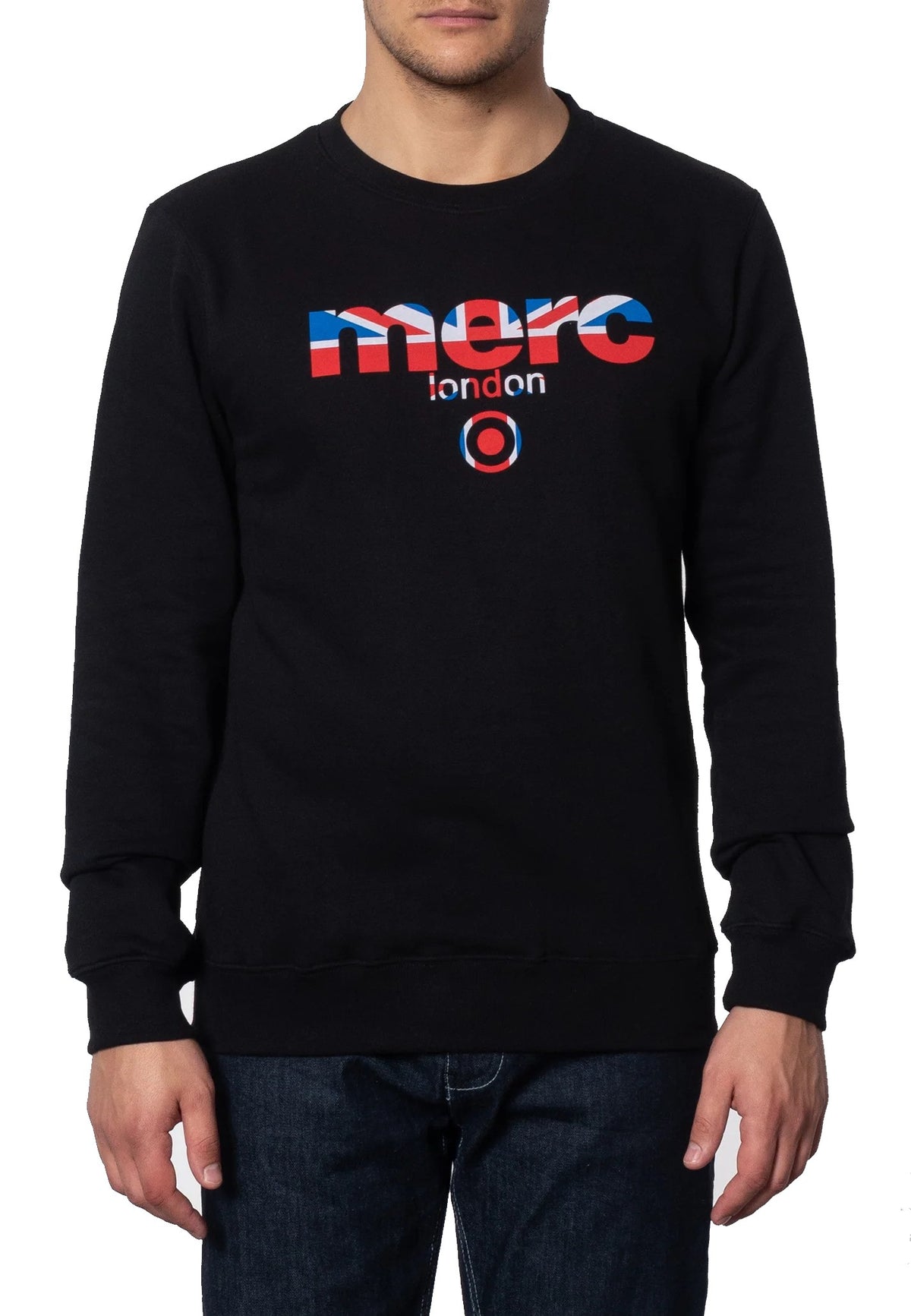 Merc Sudadera Cuello Redondo Otto Negra