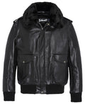 Schott NYC Iconic A-2 Flight Jacket Made In USA Black