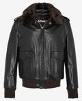 Schott NYC Iconic A-2 Flight Jacket Made In USA Brown