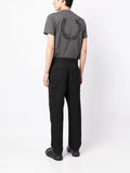 Fred Perry Back Graphic T-Shirt Gunmetal