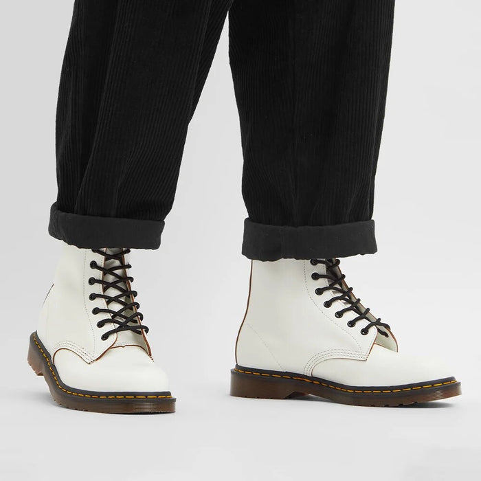 Dr. Martens 1460 Vintage Made in England White Quilon