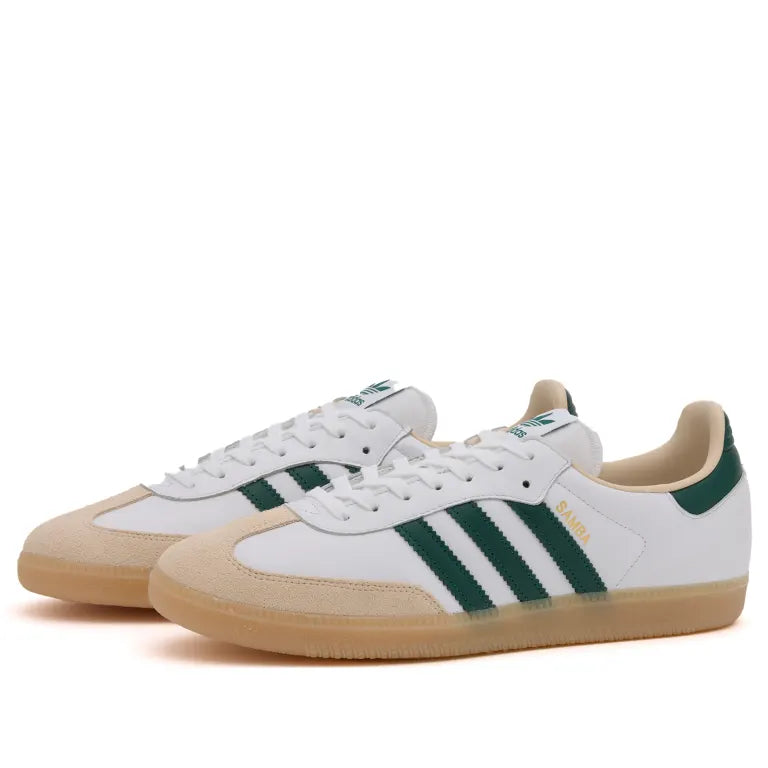 Adidas Samba OG Woman JS3831 Cloud White / Collegiate Green / Gum
