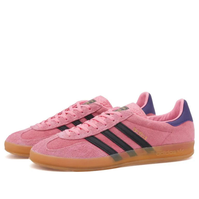 Adidas Gazelle Indoor Women's IE 7002 Bliss Pink / Core Black / Collegiate Purple
