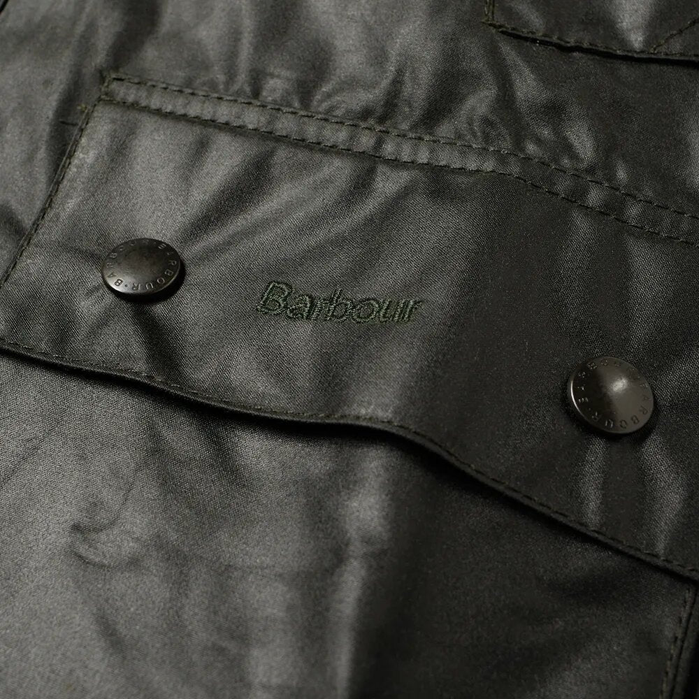 Barbour Bedale Wax Jacket Sage Green