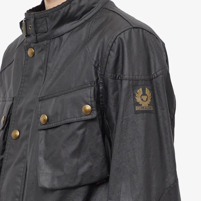 Belstaff Fieldmaster Jacket Waxed Cotton  Black