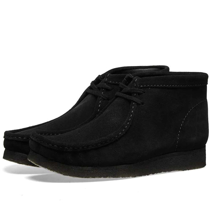 Clarks Originals Wallabee Boot Black Suede