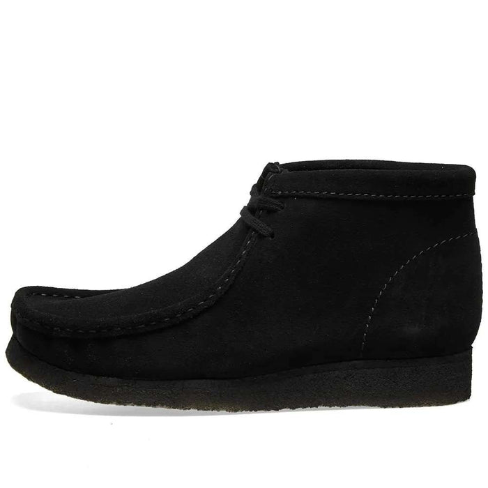 Clarks Originals Wallabee Boot Black Suede