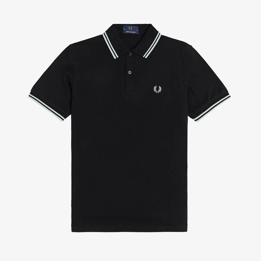 Fred Perry Reissues Original Twin Tipped Polo Black