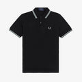 Fred Perry Reissues Original Twin Tipped Polo Black