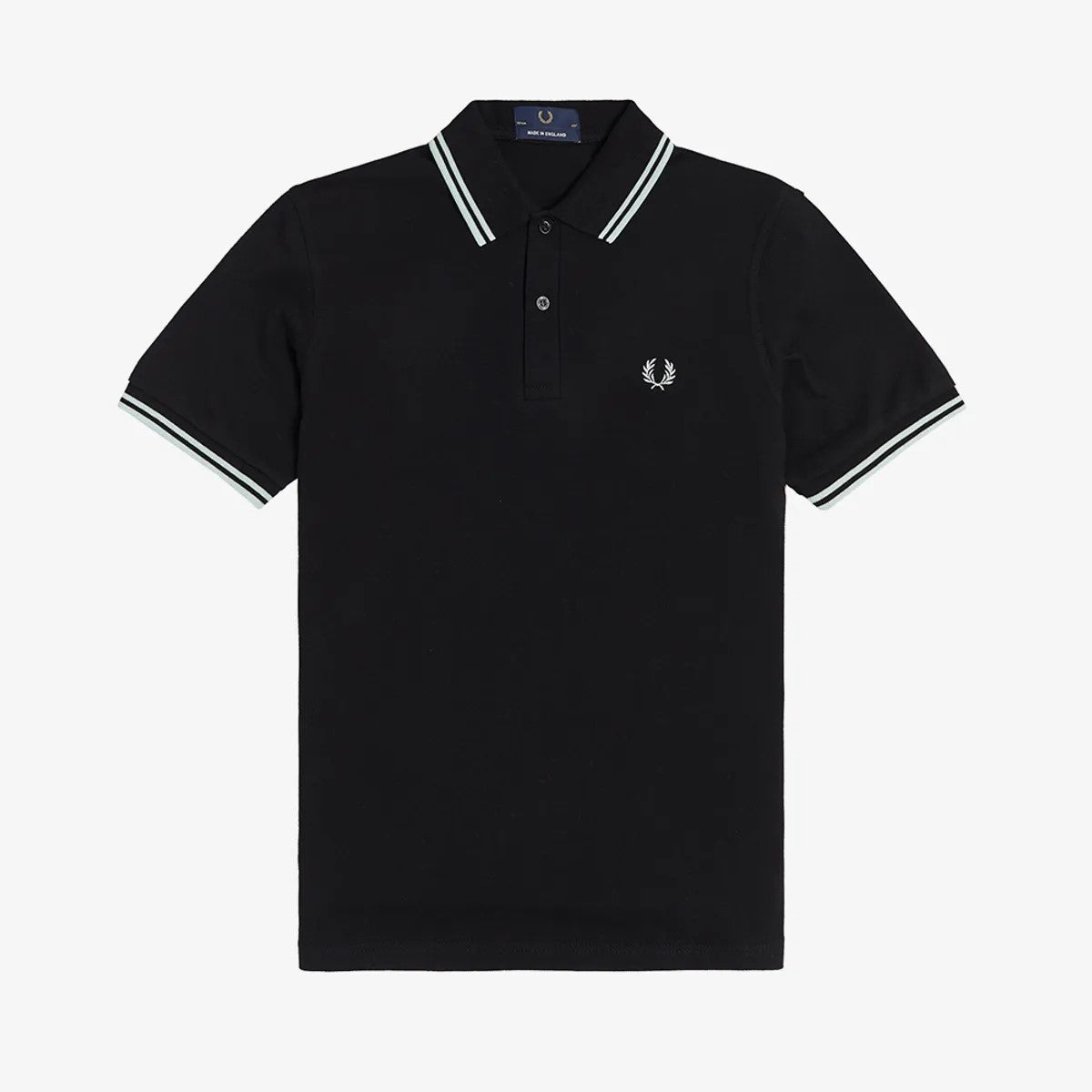 Fred Perry Reissues Original Twin Tipped Polo Black