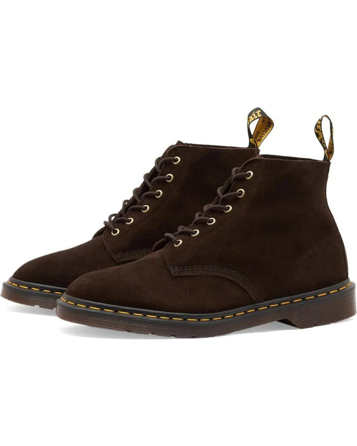 Dr. Martens 101 UB Repello Calf Suede Chocolate