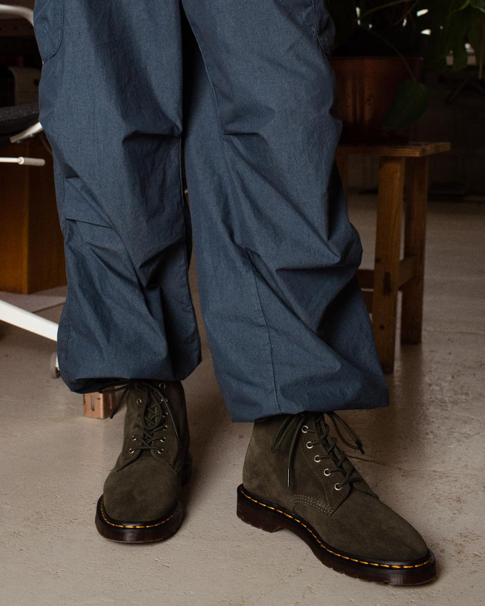 Dr. Martens 101 UB Repello Calf Suede Olive