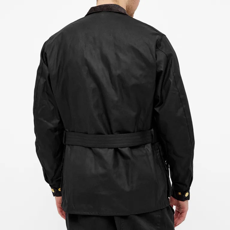 Barbour International Original Wax Jacket Black