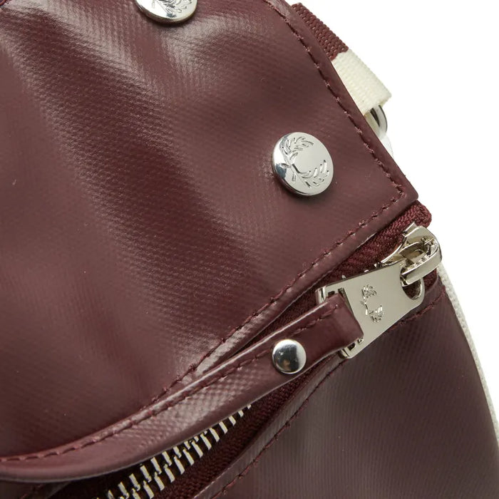 Fred Perry Classic Barrel Bag Oxblood