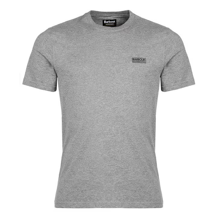 Barbour International Essential Small Logo T-Shirt Grey