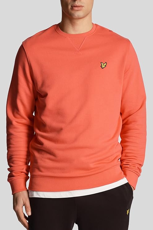 Lyle &amp; Scott Men's Crew Neck Sweatshirt Electric Pink