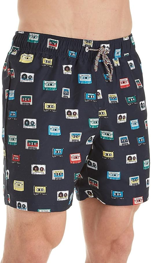 Original Penguin Reversible Swim Short Navy
