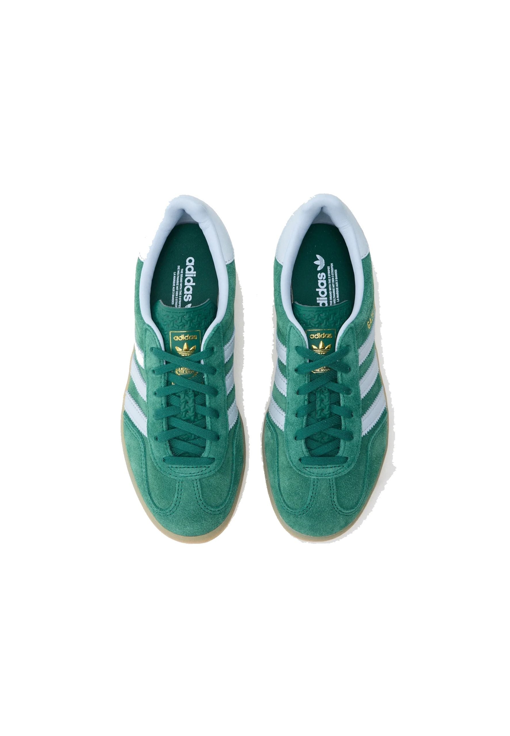 Adidas Gazelle Indoor Woman IH6799 Collegiate Green / Crystal Sky / Gum