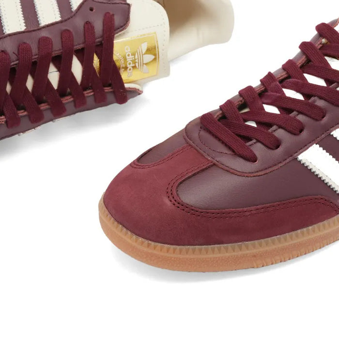 Adidas Samba OG Woman ID0477 Maroon/CreWht/Gold