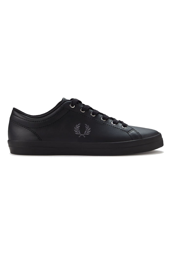 Fred Perry Baseline Leather B1306 Black