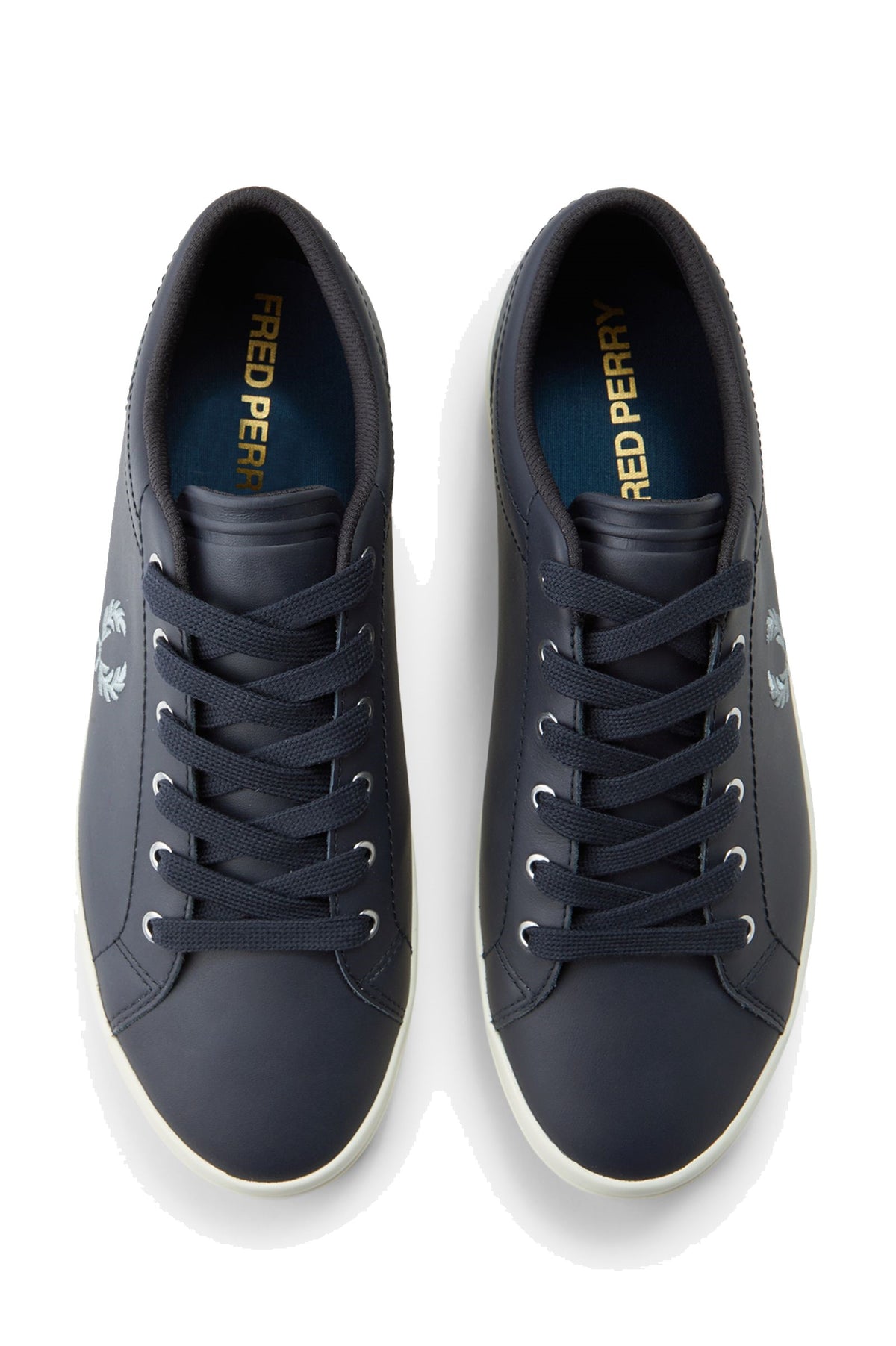 Fred Perry Baseline Leather B1306 Navy
