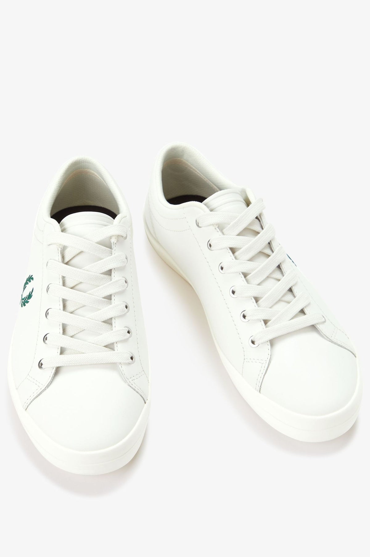 Fred Perry Baseline Leather B1306 Snow White