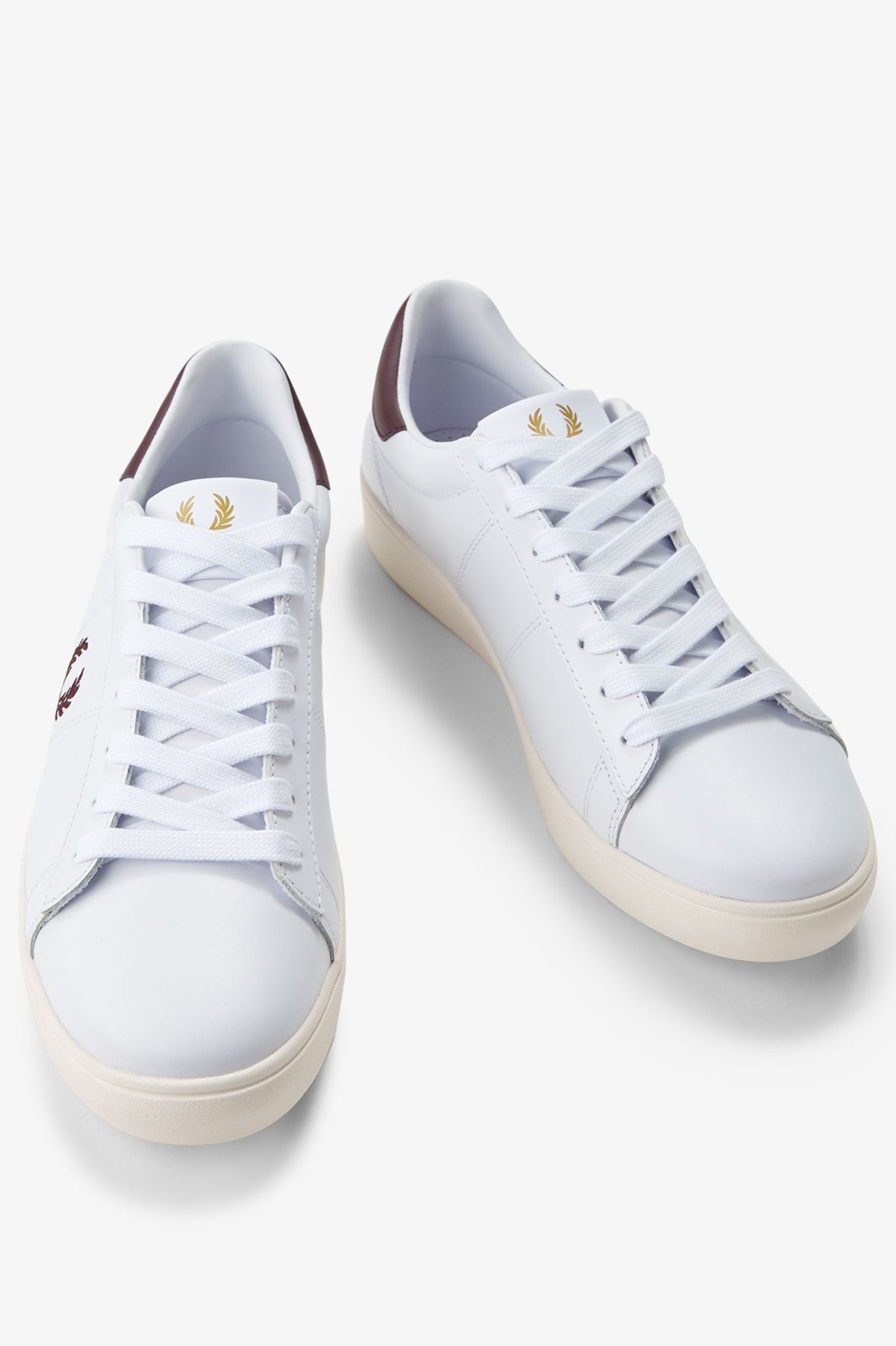 Fred Perry Spencer Leather B4334 490 White