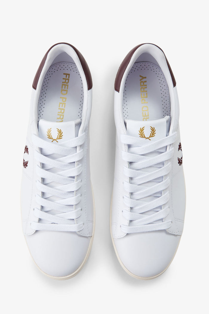 Fred Perry Spencer Leather B4334 490 White