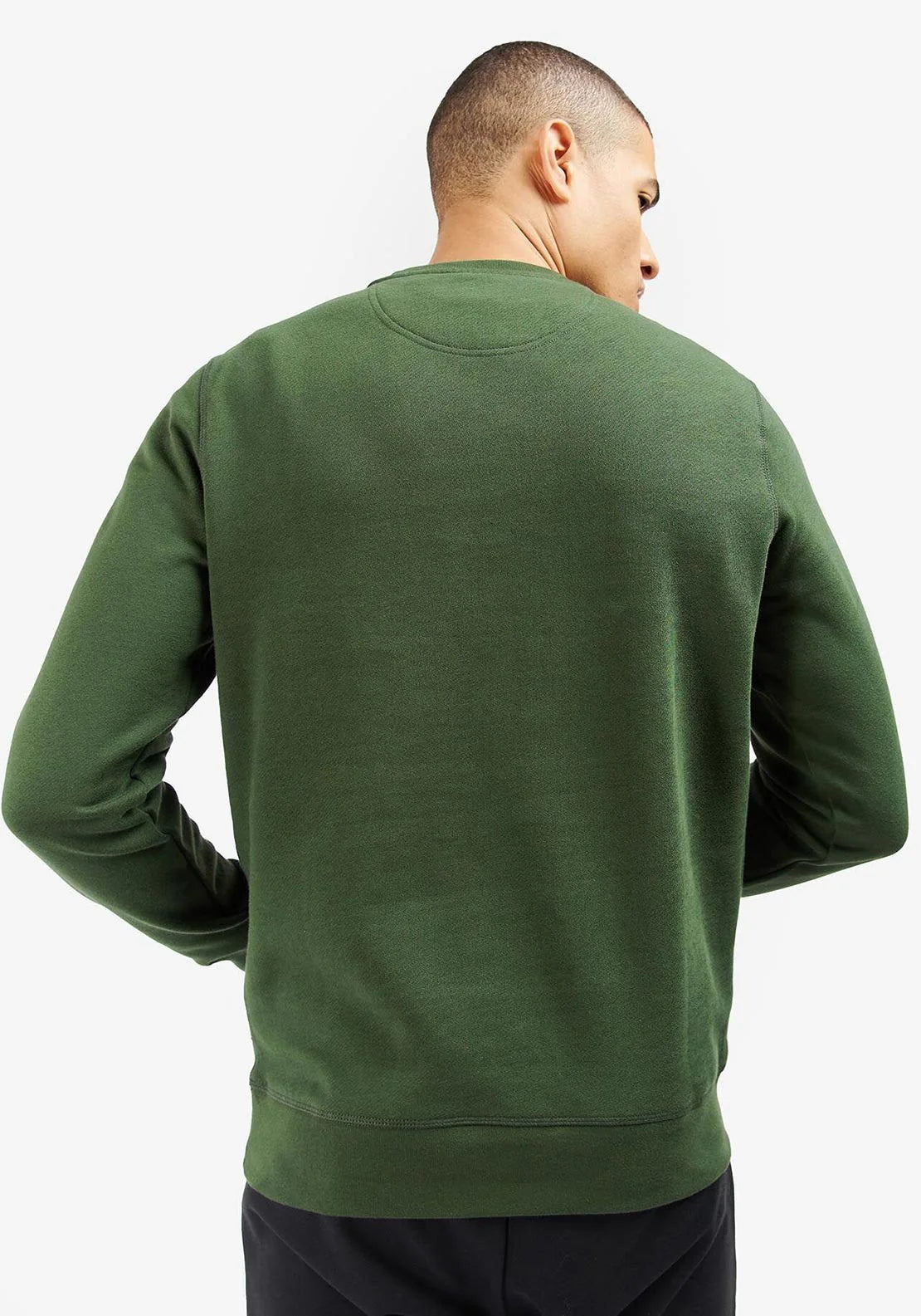 Barbour International Large Logo Sweatshirt Kombu Green