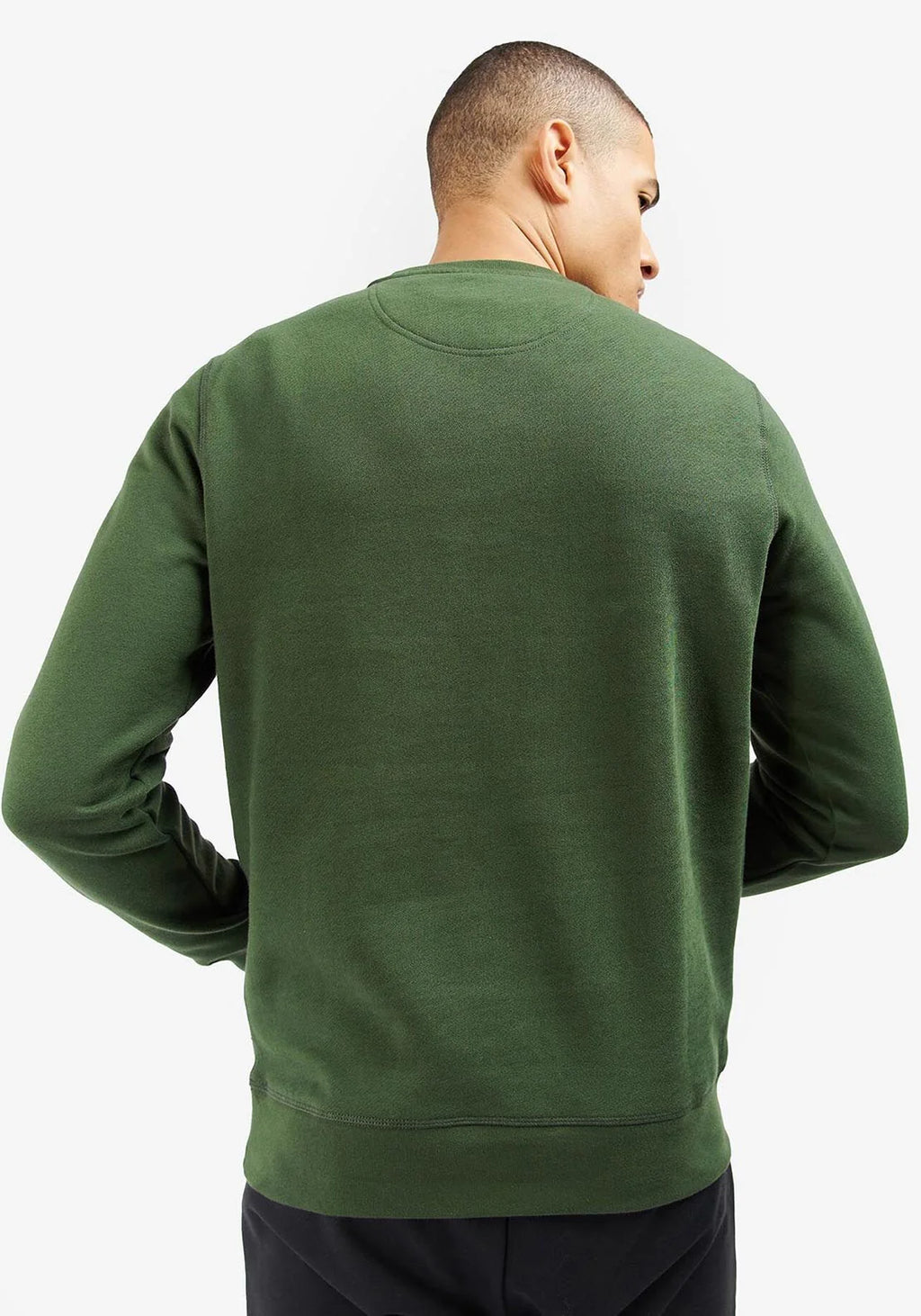 Barbour International Large Logo Sweatshirt Kombu Green