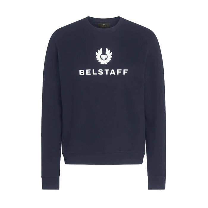 Belstaff Signature Crewneck Sweatshirt Dark Ink