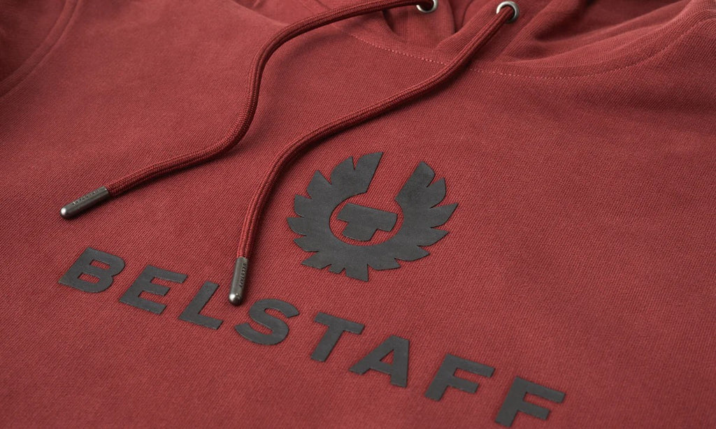 Belstaff Signature Hoodie Lava Red